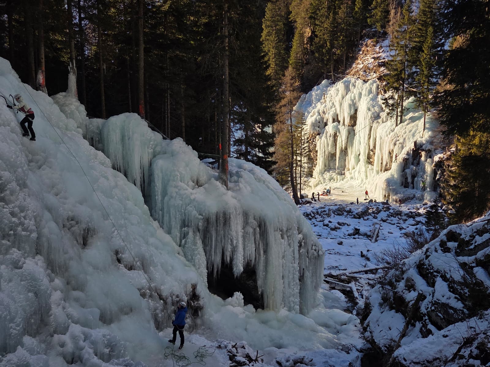 Eispark Osttirol Eisklettern